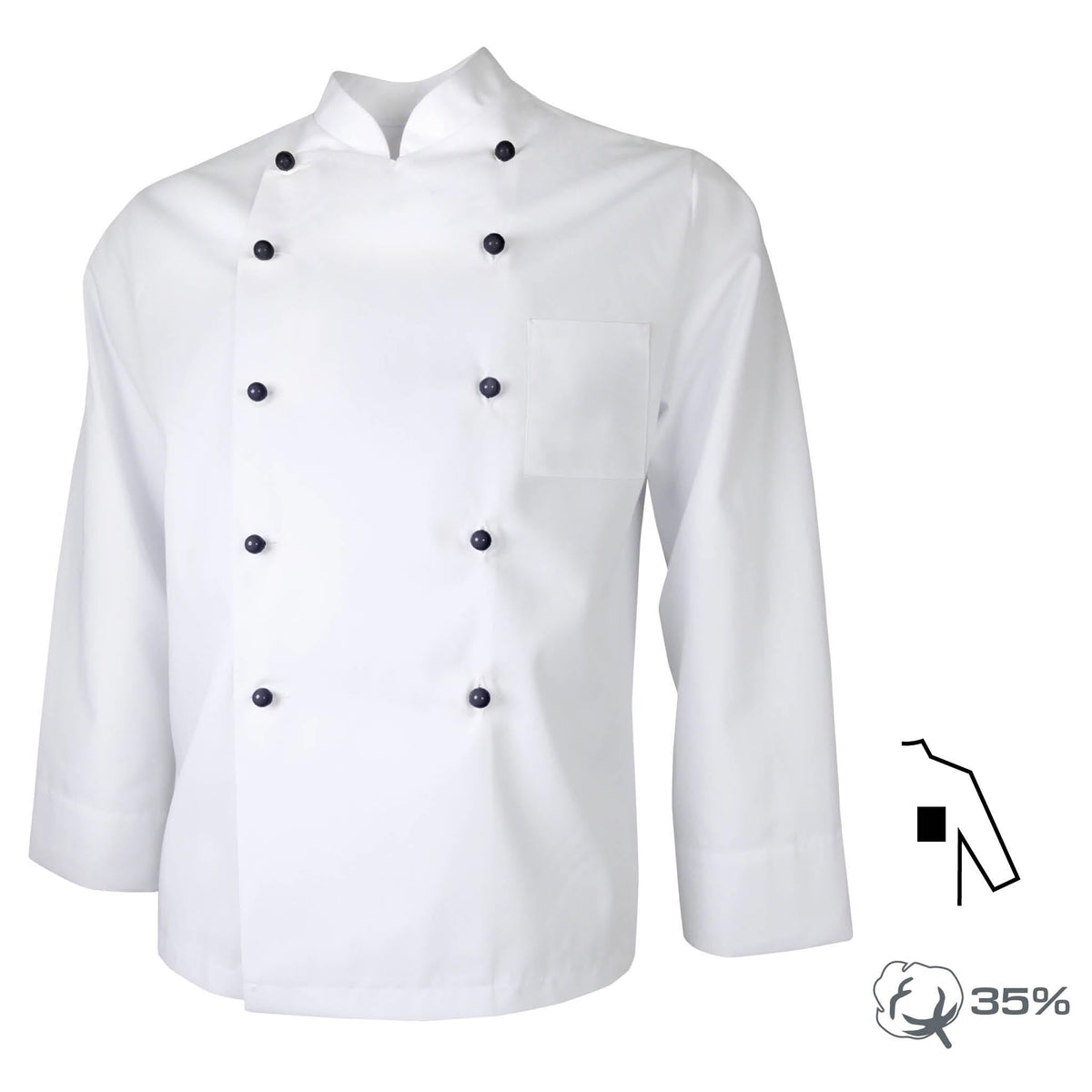 Carlos - Herren-Kochjacke 001