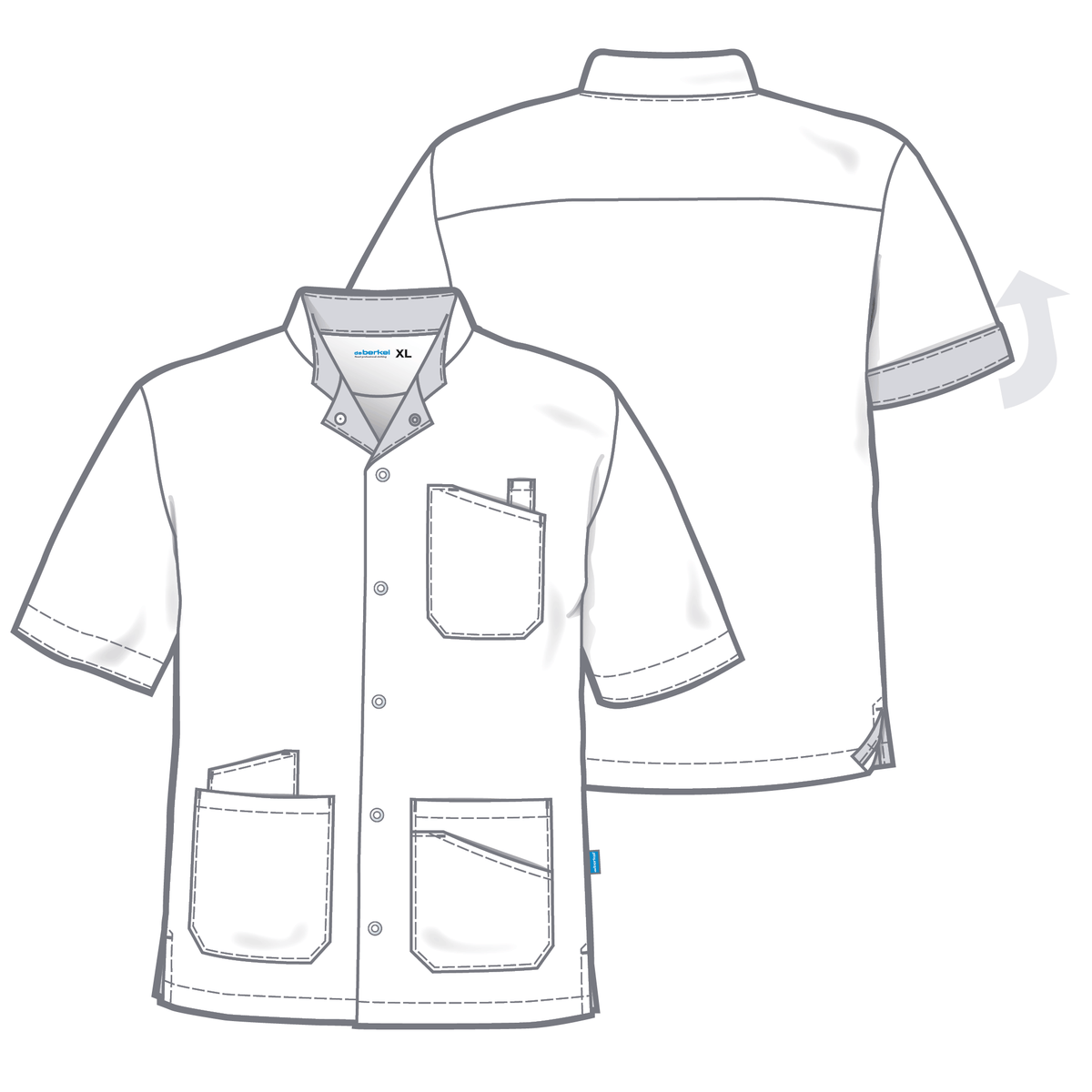 Livio - Unisex-Kasack
